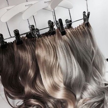 Balmain hair extensions